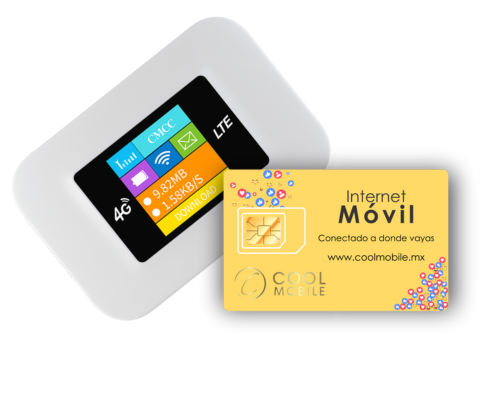Dispositivo MiFi Internet Móvil